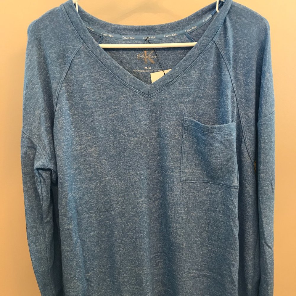 Calvin Klein v-neck sweater, medium
